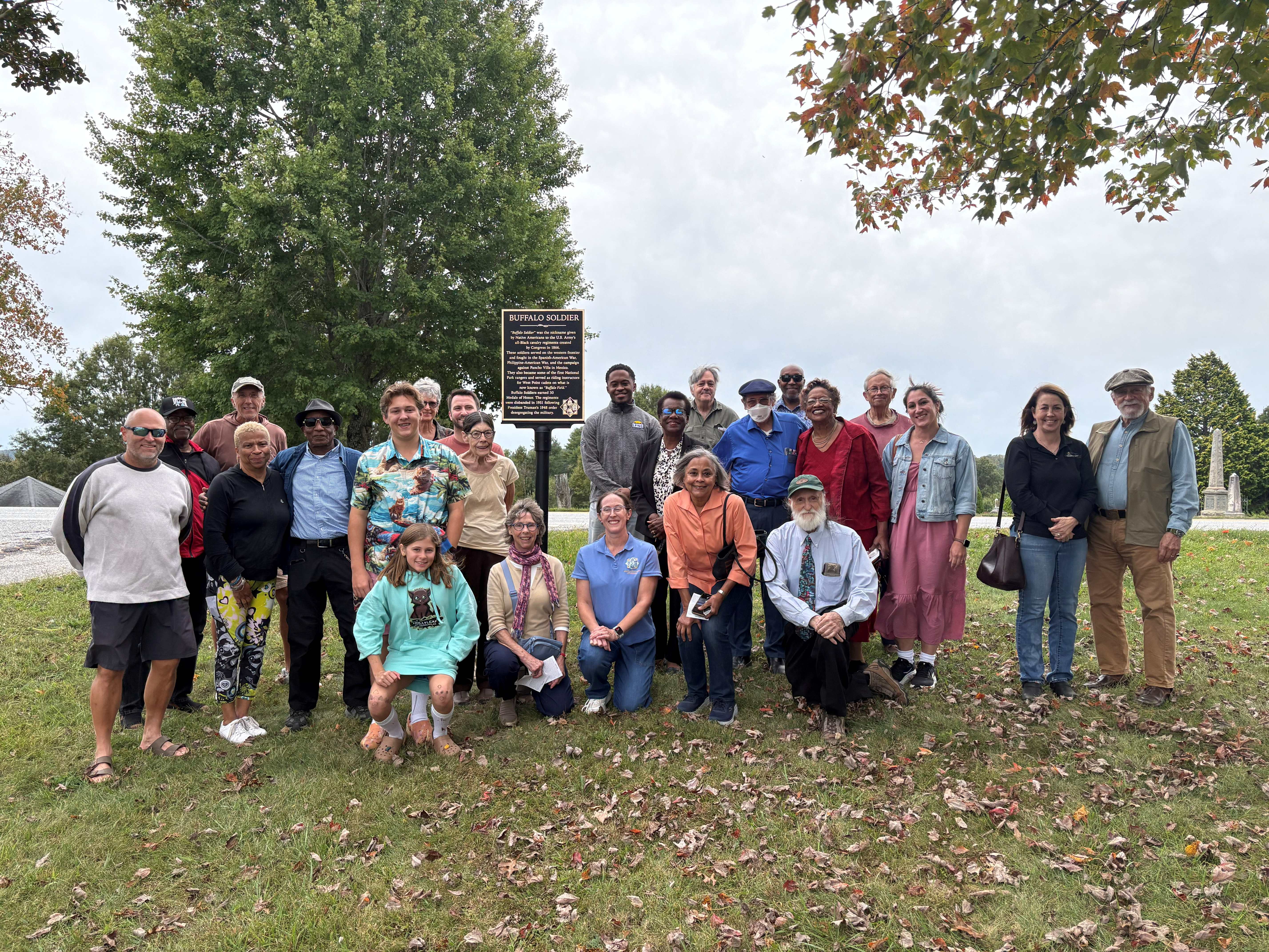 CITY OF HENDERSONVILLE HISTORIC PRESERVATION COMMISSION UNVEILS HISTORIC MARKER TO HONOR BUFFALO SOLDIER WALTER BRYSON