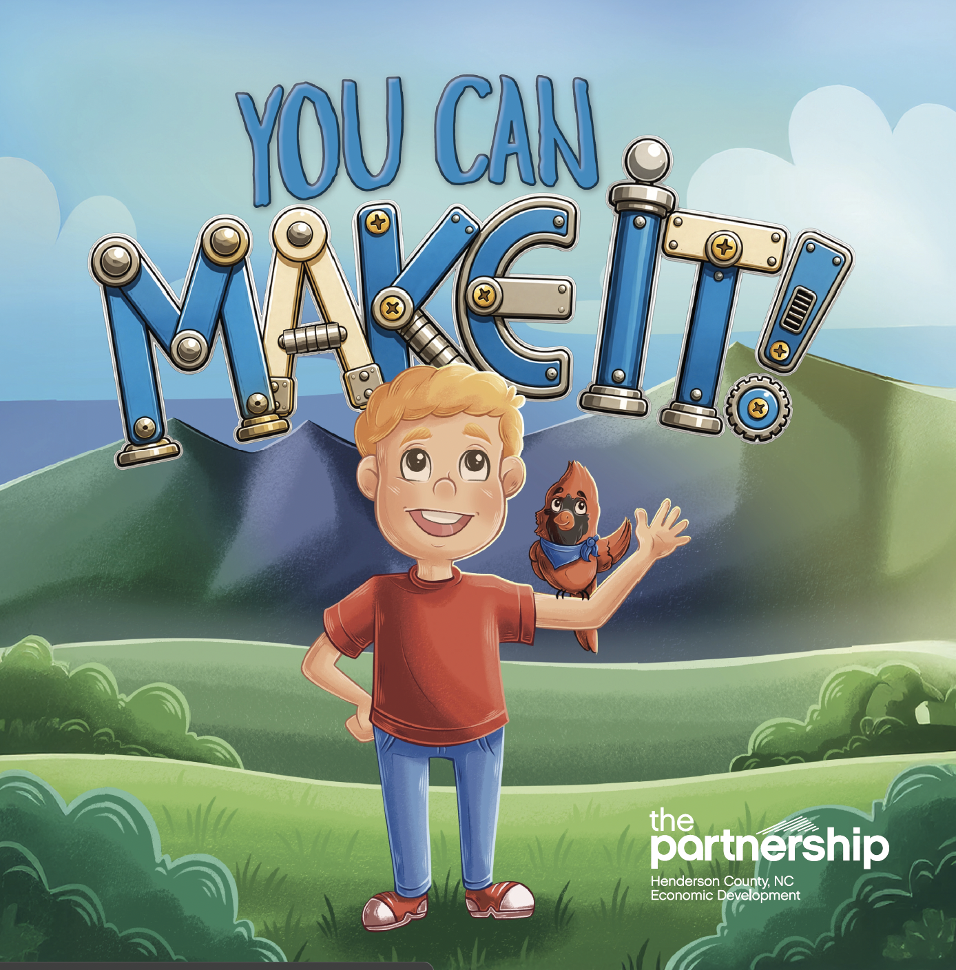 PARTNERSHIP WRITES CHILDREN'S BOOK ON MANUFACTURING